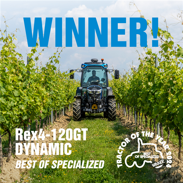 REX4, MEJOR TRACTOR ESPECIALISTA DEL AÑO 2024