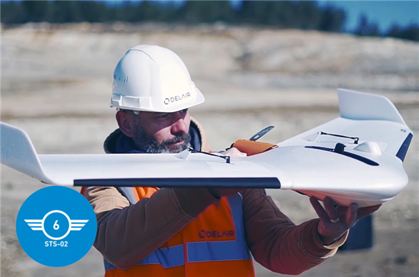 C6 Certified Drones: ACRE Distributes Delair's Innovative UX11 for Flights in STS-02 Scenarios