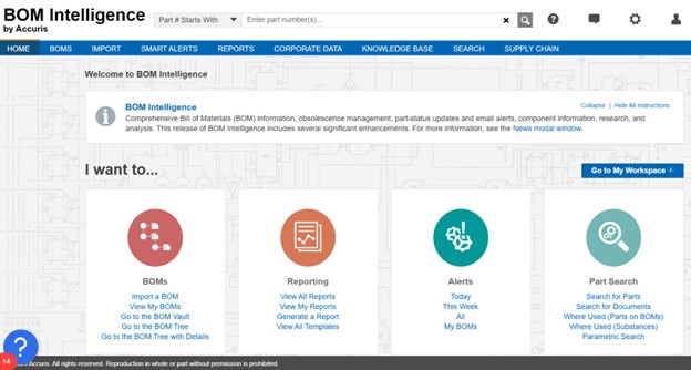 Demostración de la Plataforma BOM Intelligence
