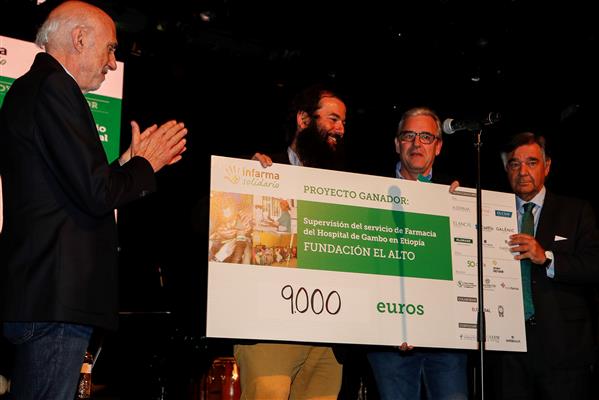 Infarma Solidario ha obtenido 25.000€ para impulsar cinco proyectos benéficos relacionados con la actividad farmacéutica