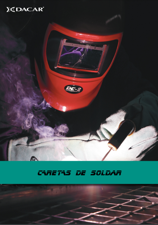 Catálogo de caretas de soldar