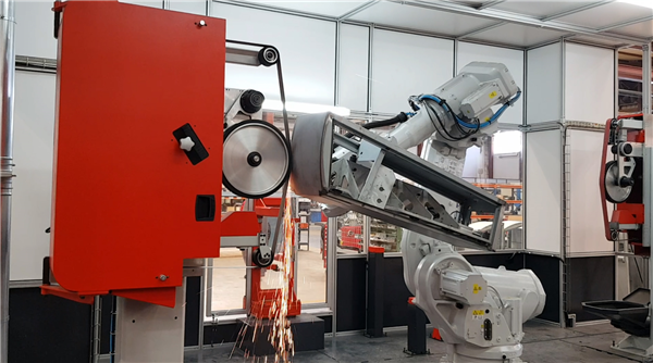 CÉLULAS ROBOT PARA LIJADO DE SOLDADURA